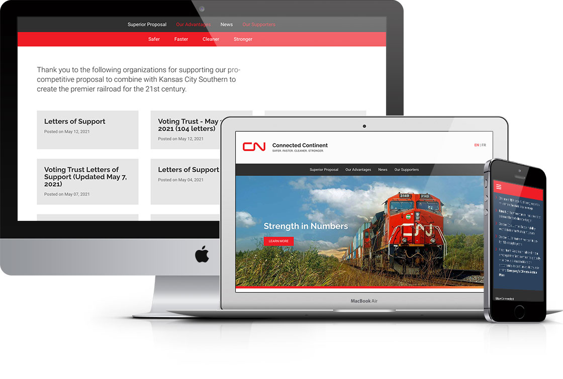 CN: Connected Continent website